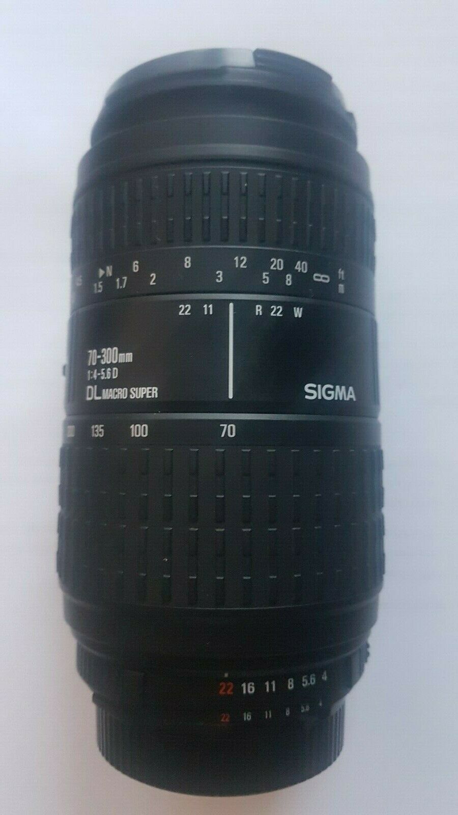 Sigma 70 300mm F4 5 6 D Dl Macro Super Lens Nikon Fit Non Motorised Lenses And Cameras