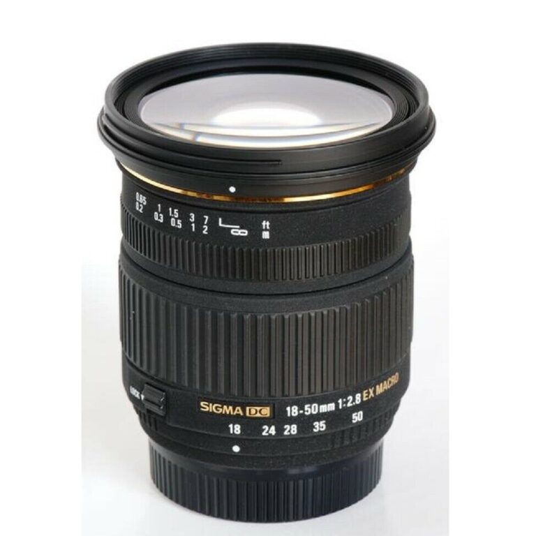 Sigma 18-50mm f/2.8 DC EX Nikon fit Lens - Lenses and Cameras