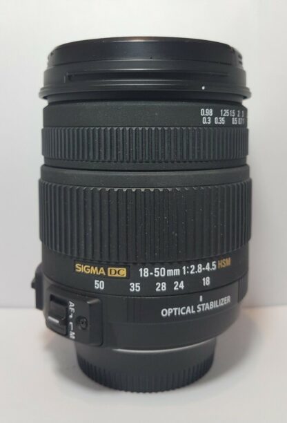 Sigma 18-50mm F/2.8-4.5 DC OS HSM Nikon Fit Lens