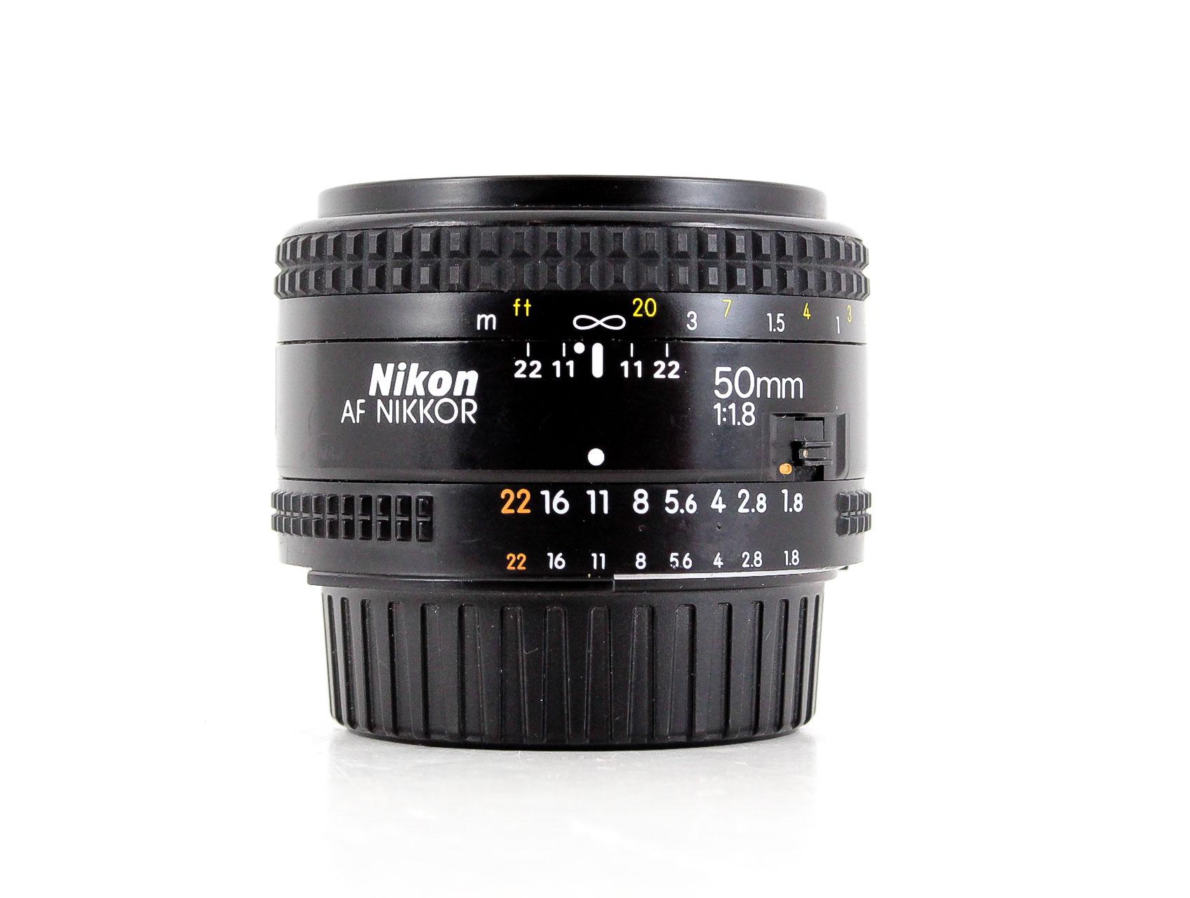 Nikon AF NIKKOR 50mm f⁄1.8 Lens - Lenses and Cameras