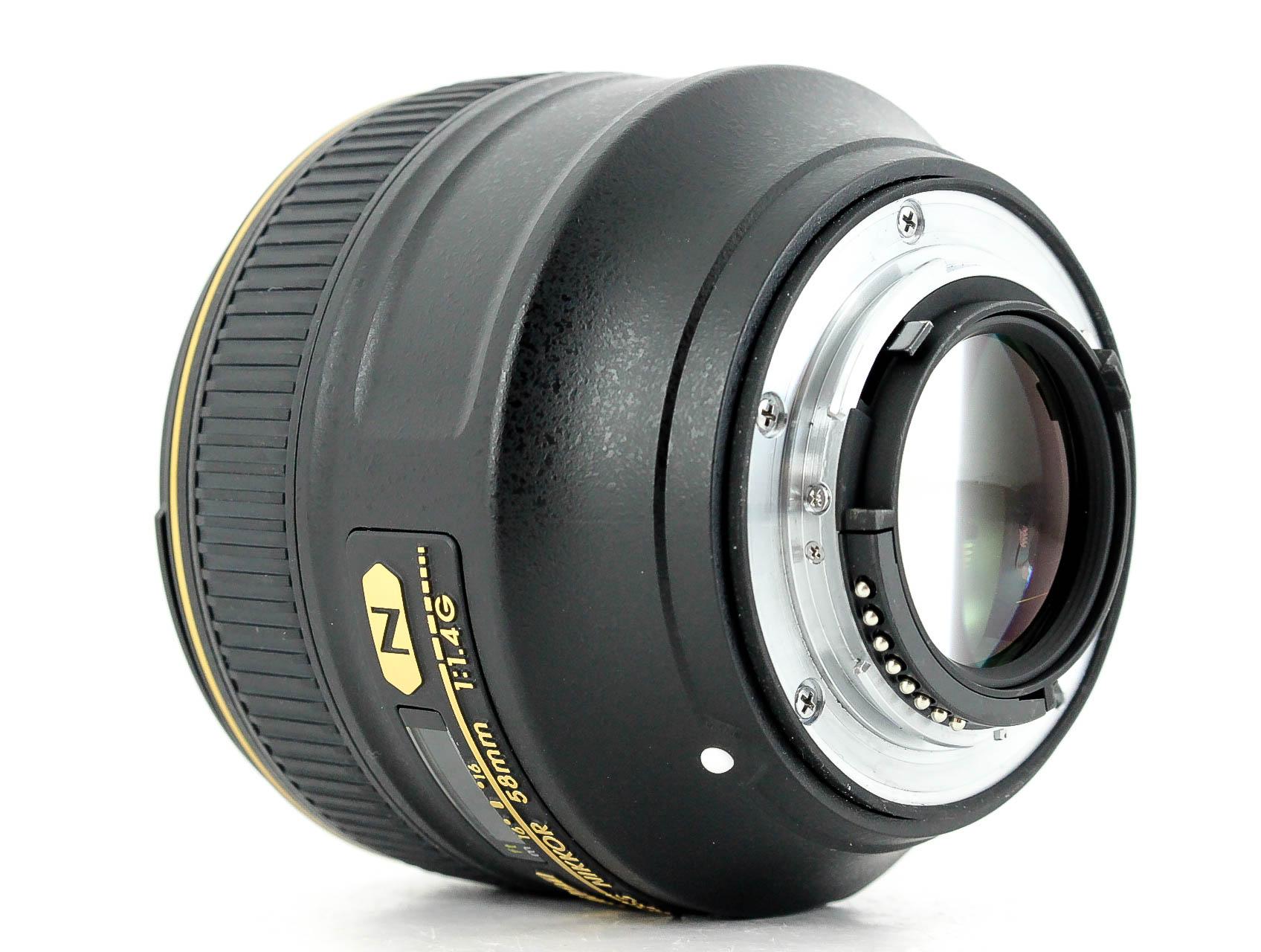 Nikon Nikkor AF-S 58mm f/1.4G Lens - Lenses and Cameras