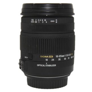 Sigma 18-125mm f/3.5-5.6 DC Nikon Fit Lens