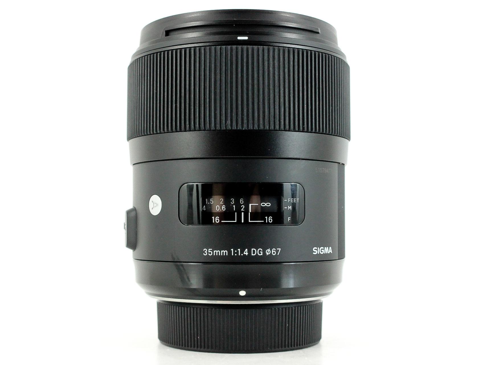 Sigma 35mm f1.4 DG HSM ART, Nikon Fit Lens