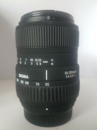 Sigma 55-200mm f4-5.6 DC HSM Nikon Fit
