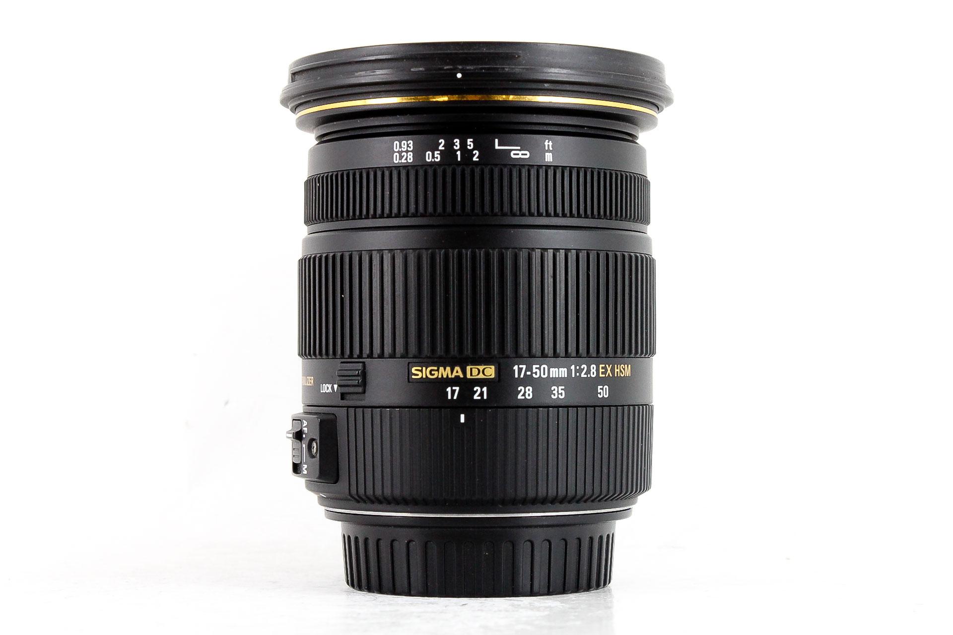 Sigma 17-50mm F2.8 EX DC OS HSM Lens for Canon - Lenses and Cameras