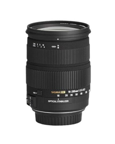 Sigma 18-200mm f/3.5-6.3 DC OS Canon EF-S Fit Lens