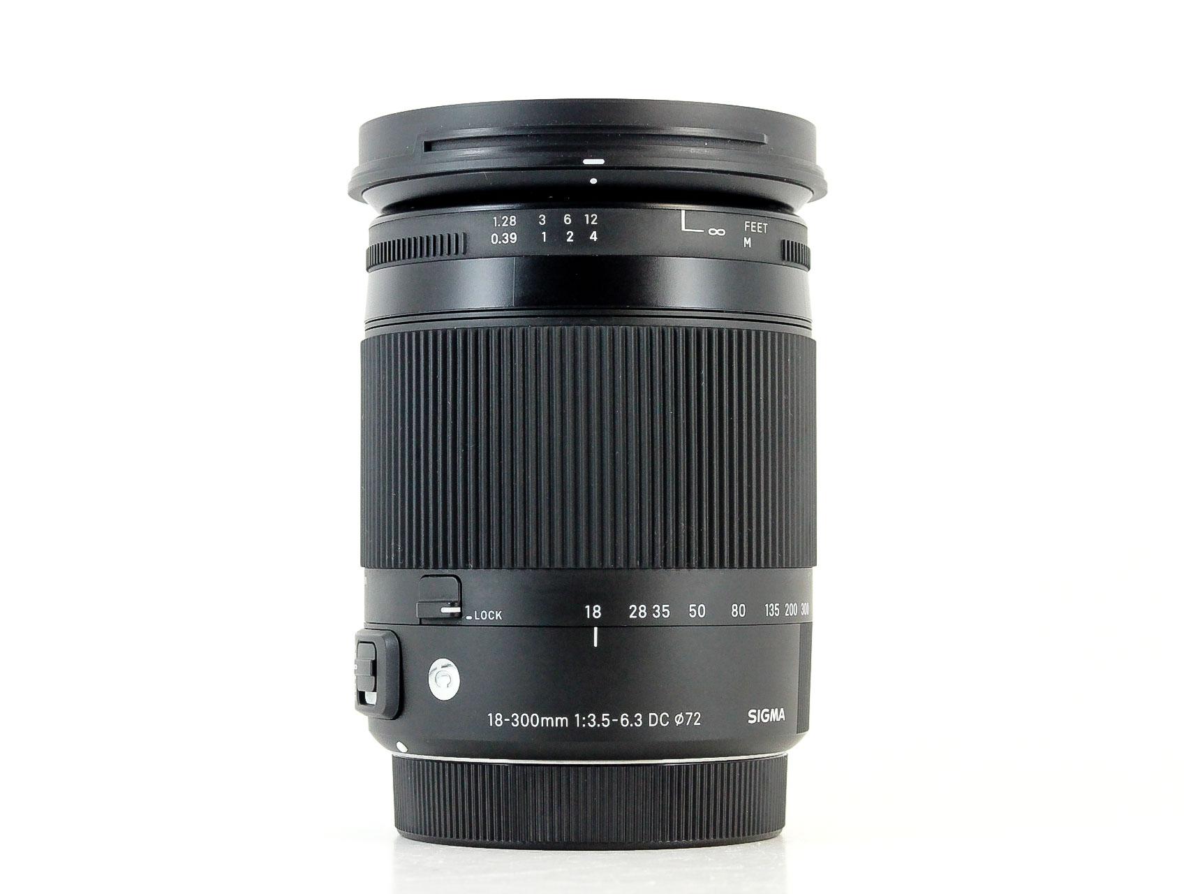 Sigma 18-300mm F3.5-6.3 DC Macro OS HSM 'C' Lens Canon Fit - Lenses and
