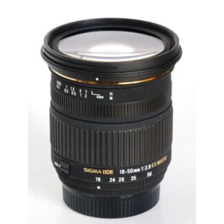 Sigma 18-50mm f/2.8 EX DC Macro, Canon EF-S Fit Lens