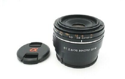 Sony SAM DT SAL30M28 30mm F2.8 Macro Alpha A Mount Lens