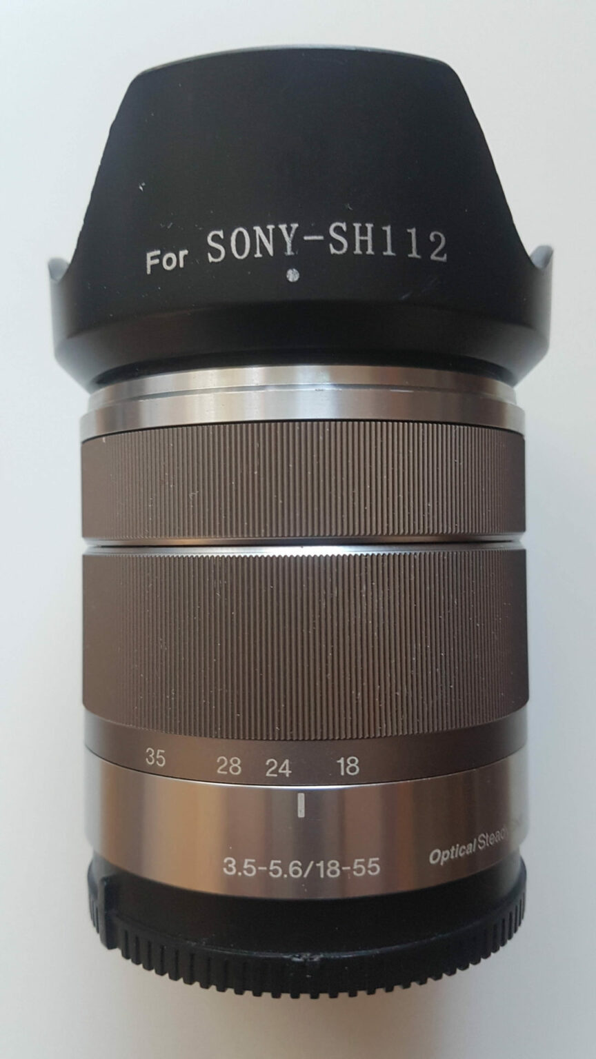 Silver SEL1855 E Mount 18-55mm F/3.5-5.6 OSS Zoom Lens for Sony