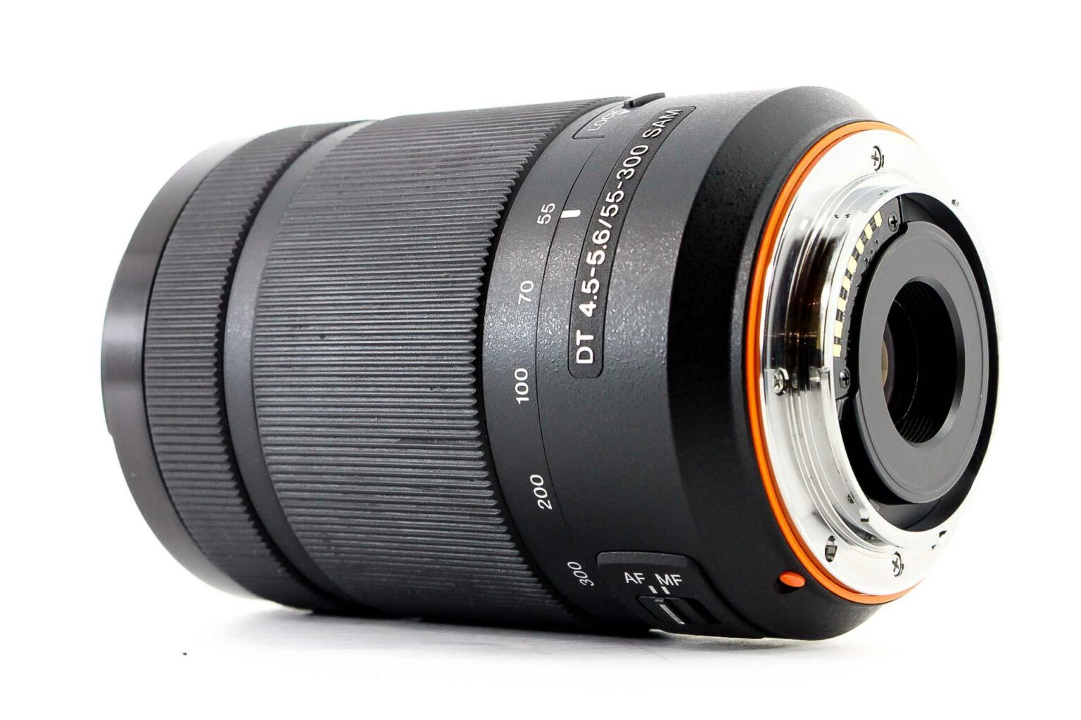 SONY SAL55300（DT 55-300mm F4.5-5.6 SAM）レンズフードあり箱なし ...