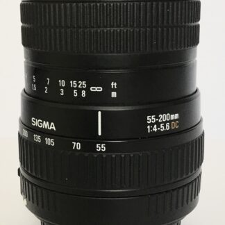 Sigma 55-200mm F4-5.6 DC