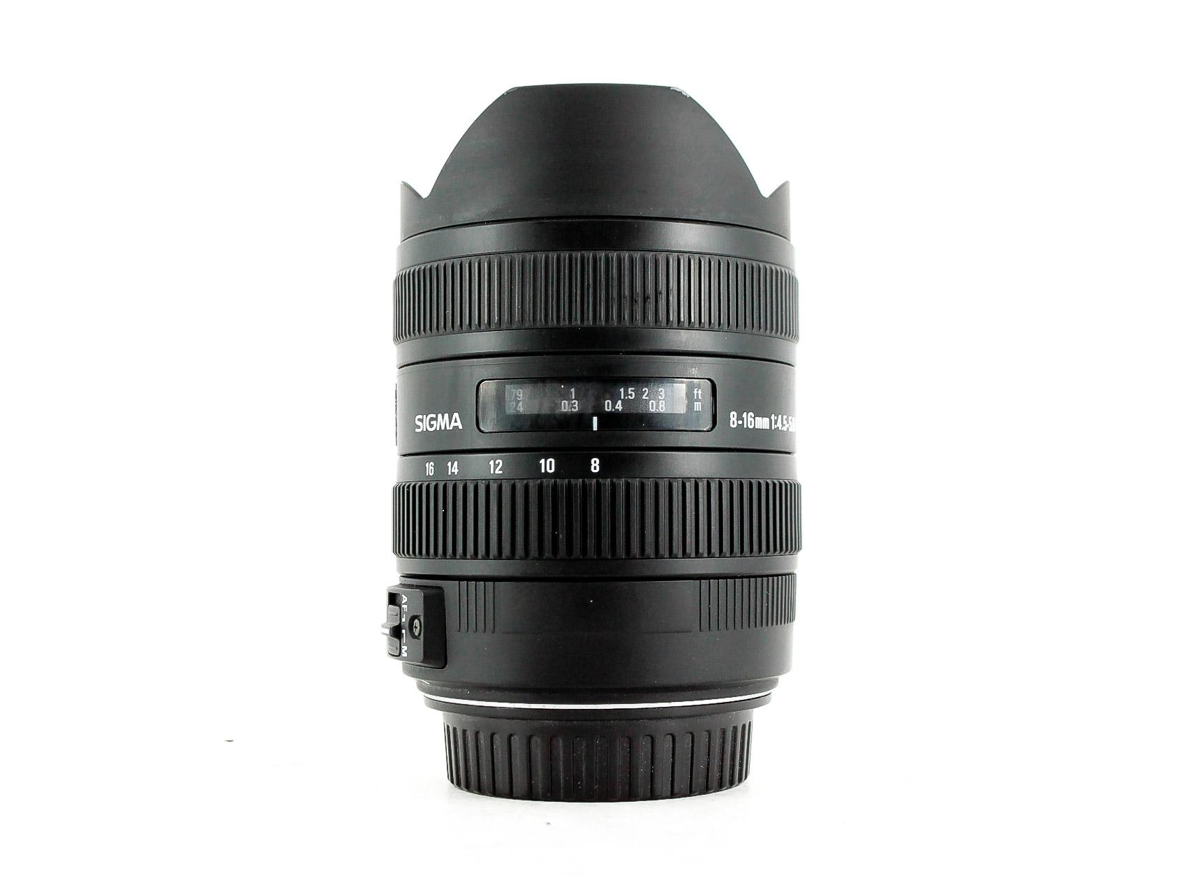 Sigma 8-16mm f/4.5-5.6 DC HSM, Canon EF-S Fit Lens - Lenses and