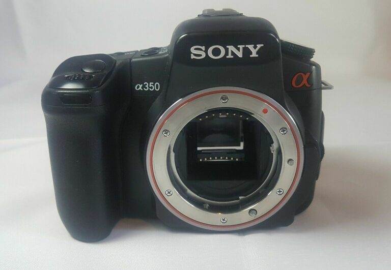 sony a350 dslr camera
