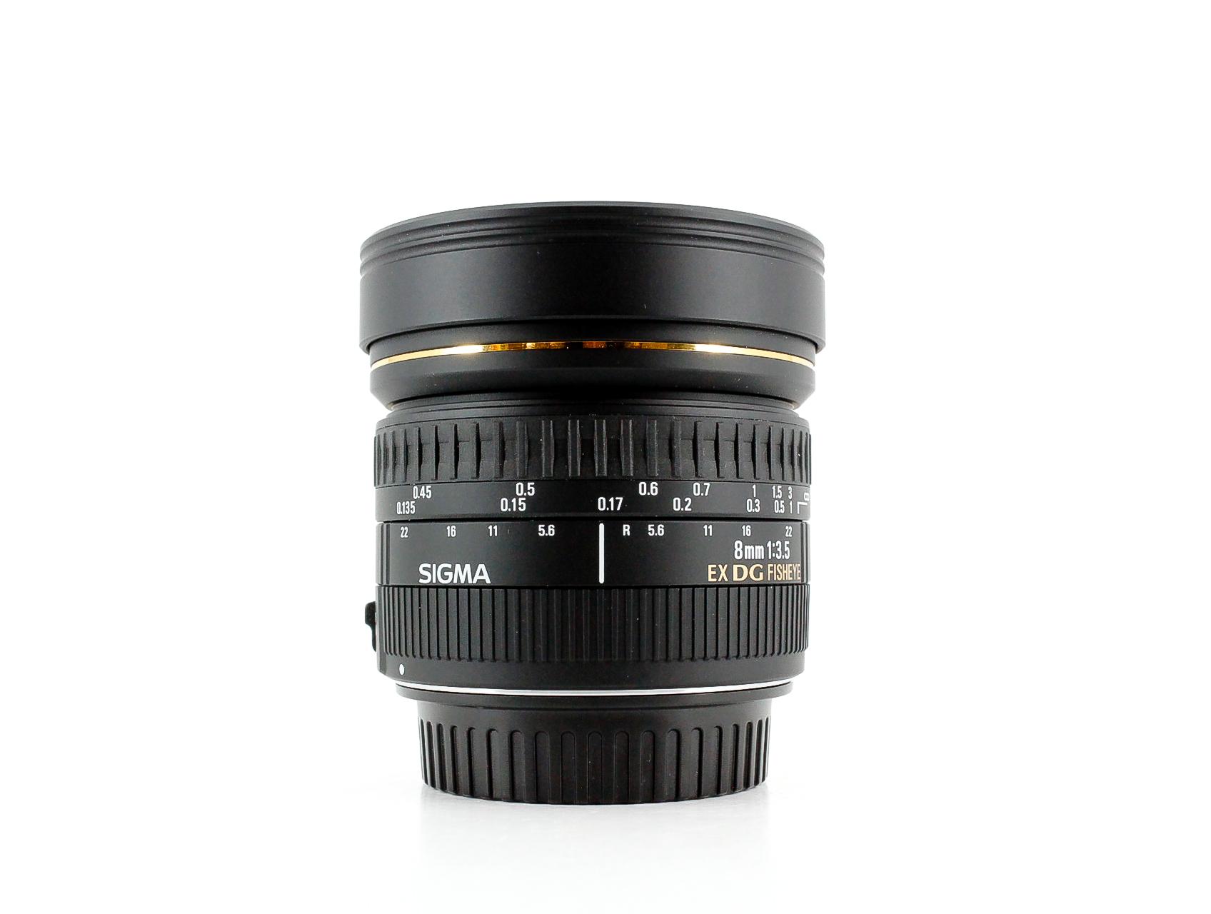 Sigma 8mm f/3.5 EX DG Fisheye Canon EF Fit Lens - Lenses and Cameras