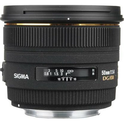 Sigma 50mm f/1.4 EX DG HSM Canon EF Fit Lens