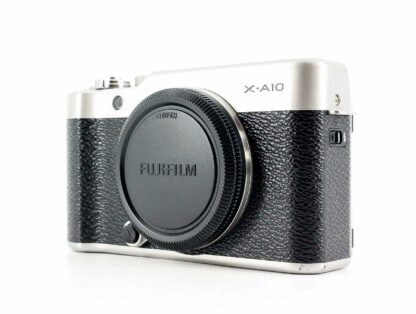 Fujifilm X-A10 16.3 Megapixel APS-C - Black and Silver (Body Only)