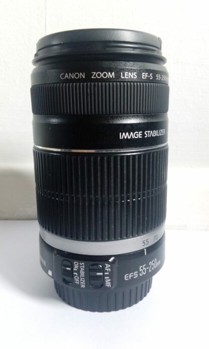Canon EF-S 55-250mm f/4-5.6 IS Zoom Lens for EOS DSLR Camera