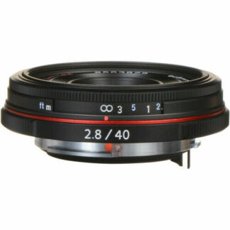 Pentax-DA HD 40mm f2.8 Limited Lens - Black