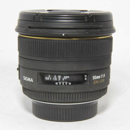 Sigma 50mm f/1.4 EX DG HSM Nikon Lens