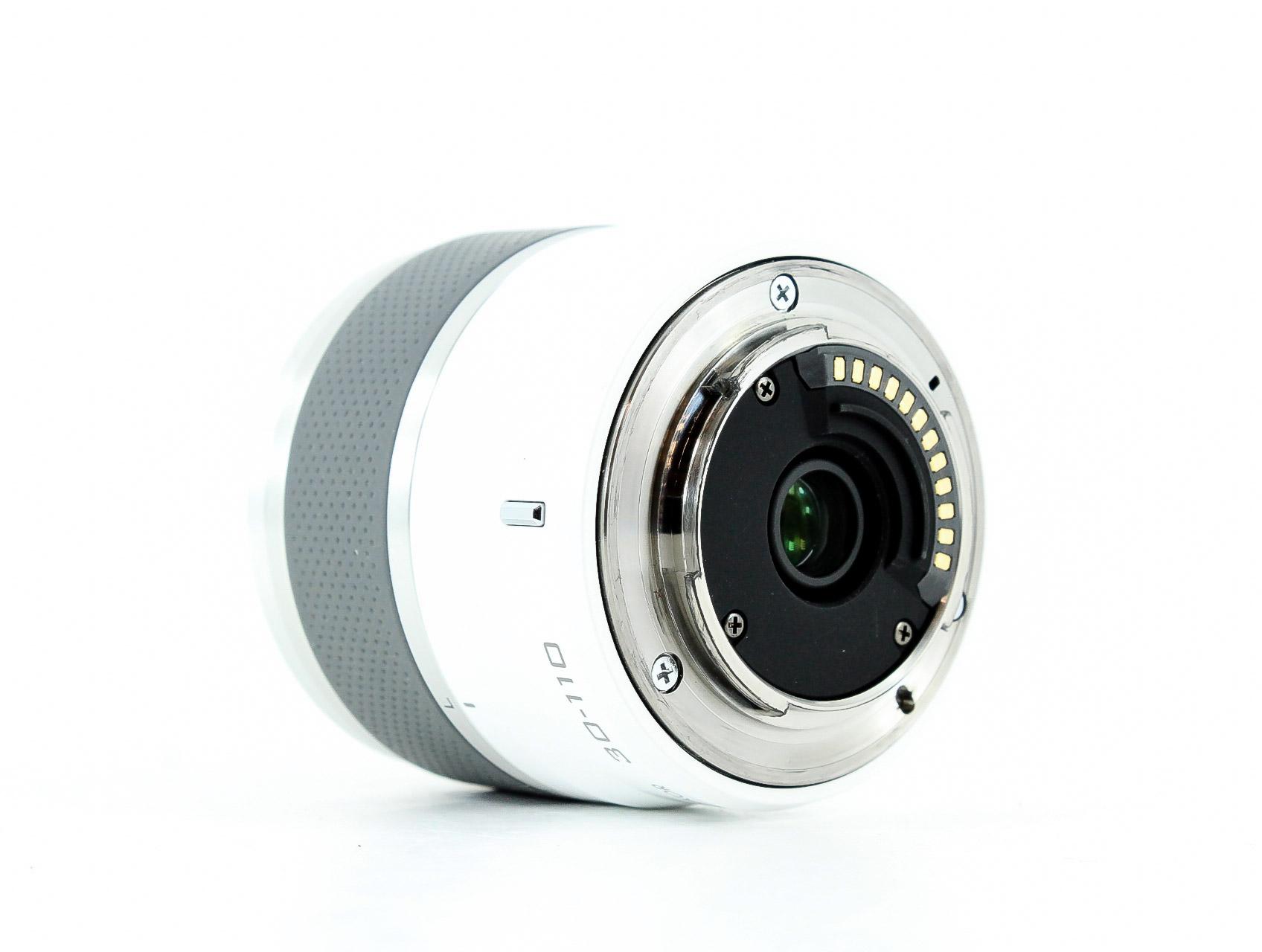 Nikon 1 Nikkor 30-110mm f/3.8-5.6 VR Lens white and black - Lenses and  Cameras