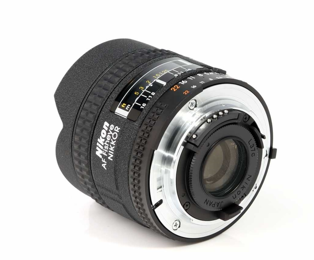 WEB限定カラー 美品 F2.8D 16mm NIKKOR Fisheye af Nikon レンズ(単 ...