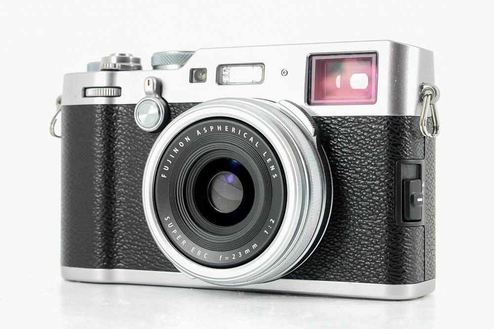 Fujifilm X100F 24.3MP Digital Camera - Black Silver - Lenses and