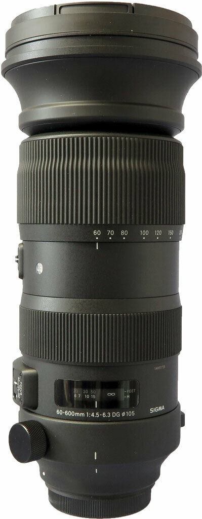 Sigma 60-600mm f/4.5-6.3 DG OS HSM SPORT Canon Fit Lens