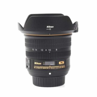 Nikon AF-S Nikkor 8-15mm f/3.5-4.5E ED Fisheye Lens