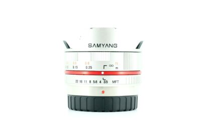 Samyang 7.5mm f/3.5 UMC Lens For micro Four Thirds - Silver