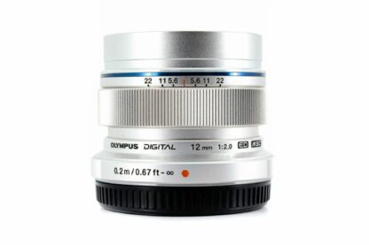 Olympus M.Zuiko Digital ED 12mm F2 Lens - Silver