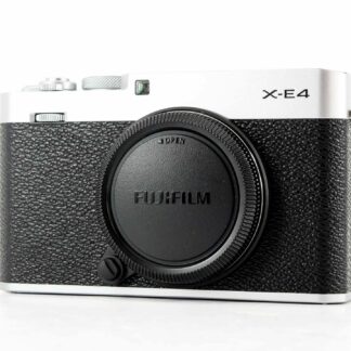 Fujifilm X-E4 26.1MP Digital Mirrorless Camera (Body Only) - Silver
