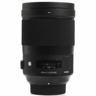 Sigma 40mm f1.4 AF DG HSM Art Nikon Fit Lens