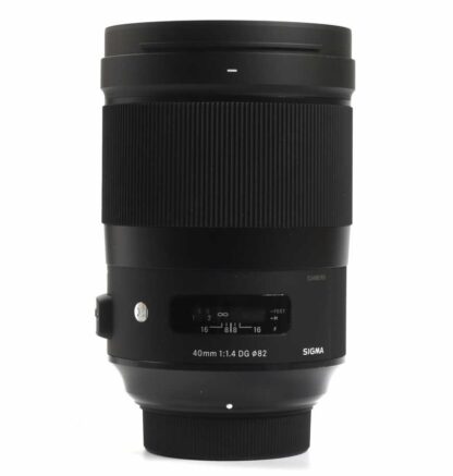 Sigma 40mm f1.4 AF DG HSM Art Nikon Fit Lens