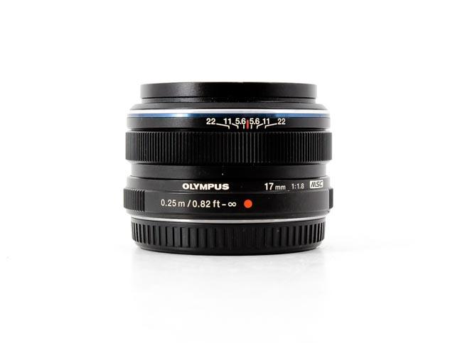 Olympus M.Zuiko Digital 17mm f1.8 Lens- Black - Lenses and Cameras