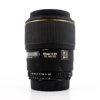 Sigma 105mm f/2.8 EX DG Macro Nikon Fit Lens