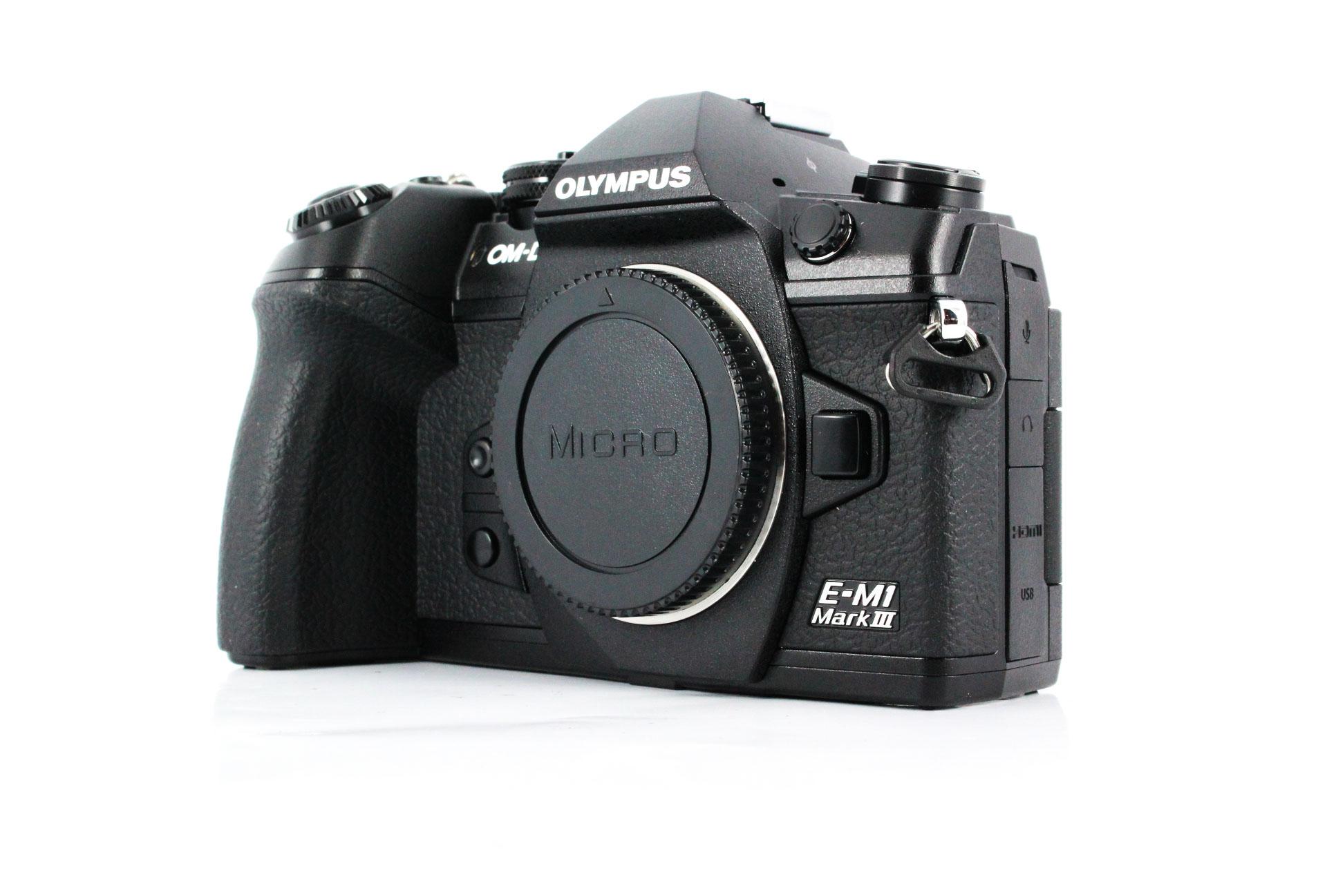 Olympus OM-D E-M1 Mark III 20.4MP Mirrorless Camera Black (Body Only)