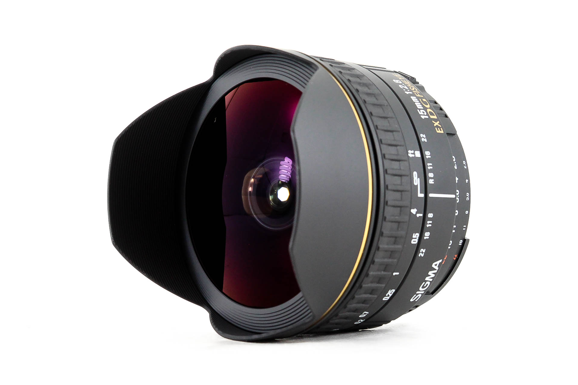 テレビ・オーディオ・カメラシグマ　15mmF2.8EX DG DIAGONAL FISHEYE キャノン用