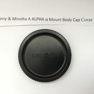 Sony ALC-B55 & Minolta A ALPHA α Mount Camera Body Cap Cover
