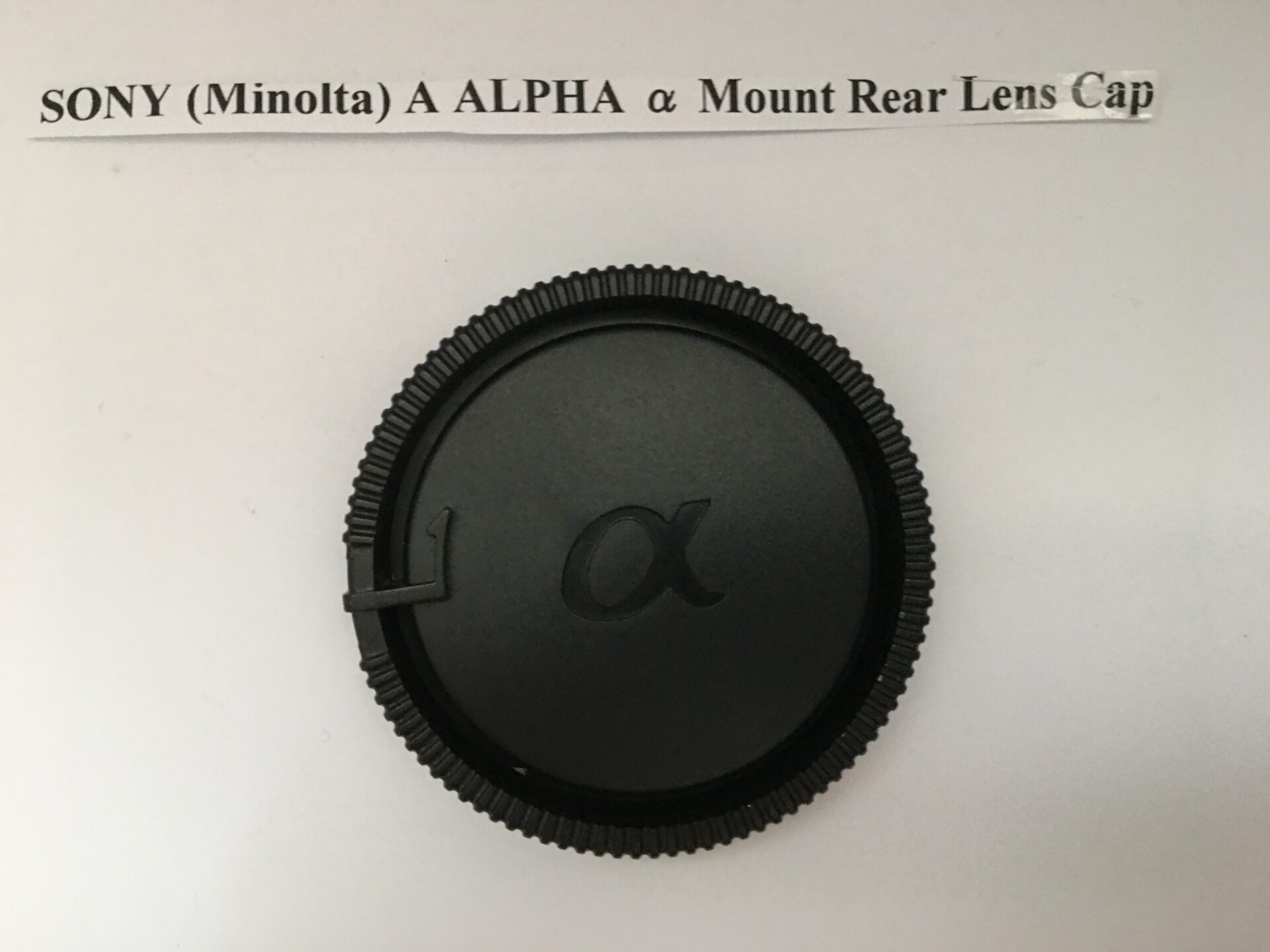 Genuine Sony ALC-R55 Rear Cap for Sony A-Mount & Minolta Maxxum Lenses 