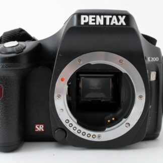 Pentax K200D 10.2MP Digital SLR Camera - Black