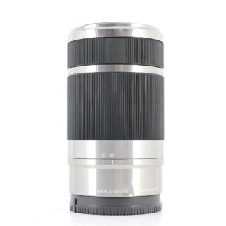 Sony E 55-210mm f/4.5-6.3 SEL55210 OSS Lens- Silver