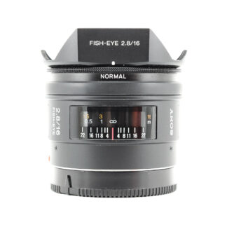 Sony SAL16F28 16mm f2.8 Fisheye Lens