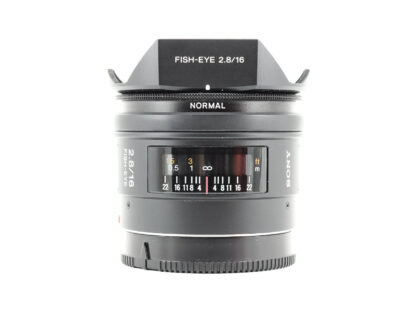 Sony SAL16F28 16mm f2.8 Fisheye Lens