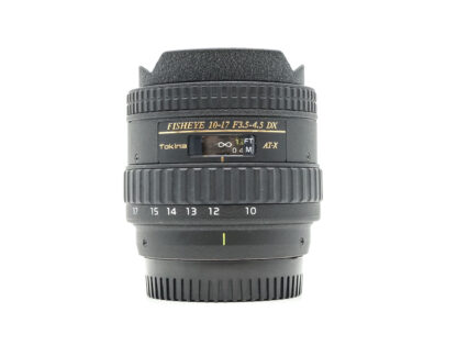 Tokina 10-17mm f/3.5-4.5 AT-X DX AF Fisheye Nikon Fit Lens