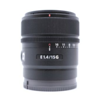 Sony E 15mm f1.4 G Lens (SEL15F14G)