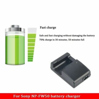 BC-VW1 Camera Battery Charger for Sony NP-FW50 A5000 A5100 A6000 A6300 A6500 A7R