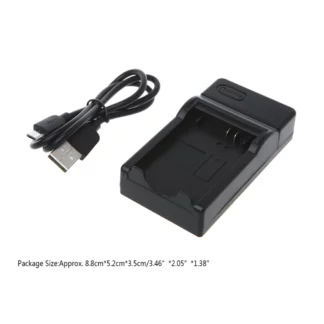 USB Battery Charger For Canon LP-E5 EOS 1000D 450D 500D Kiss F Kiss X2 Rebel Xsi