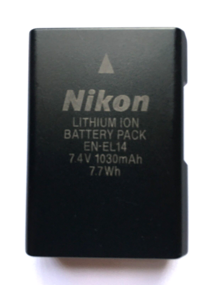 Genuine NIKON EN-EL14 Battery * D3100 D3200 D3300 D3400 D5100 D5200 D5300 D5500