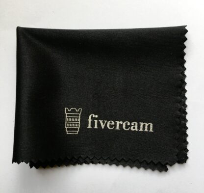 Fivercam - Black Microfiber Cleaning Cloth